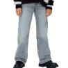 Jean Loose Gris Garçon Calvin Klein Jeans Washed