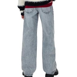 Jean Loose Gris Garçon Calvin Klein Jeans Washed