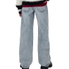 Jean Loose Gris Garçon Calvin Klein Jeans Washed