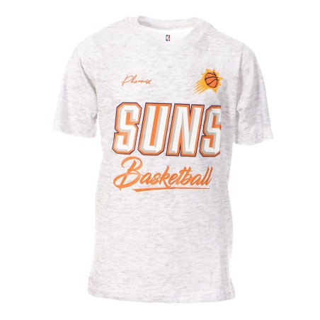 T-shirt Gris/Orange Garçon NBA Suns Phoenix