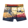 Boxer Rouge/Jaune à Imprimés Garçon Freegun BAS