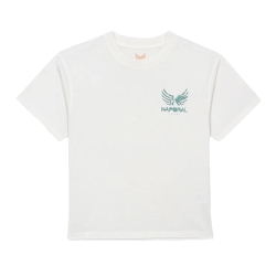 T-Shirt Blanc/Vert Garçon Kaporal Obar