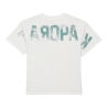 T-Shirt Blanc/Vert Garçon Kaporal Obar