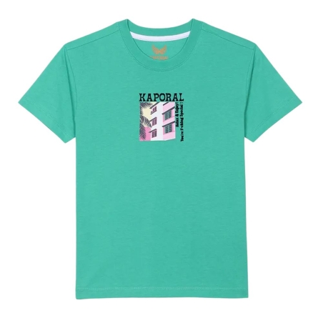 T-shirt Vert Garçon Kaporal OSTYN