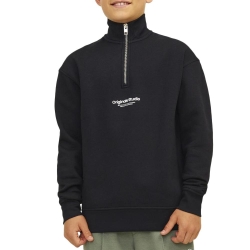 Sweat Noir Garçon Jack & Jones Vesterbro 12242475