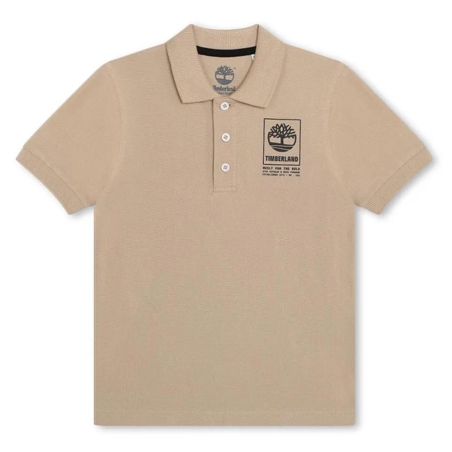 Polo Beige Garçon Timberland T60061