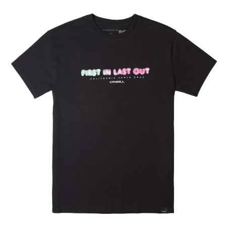 T-shirt Noir Garçon O'Neill Neon