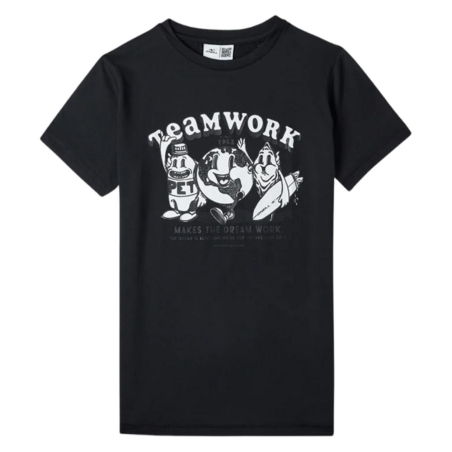 T-Shirt Noir Garçon O'Neill Hybrid