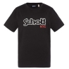 T-Shirt Noir Garçon Schott VINTAGE