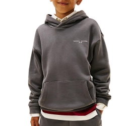 Sweat Gris Foncé Garçon Tommy Hilfiger KS0KS00660