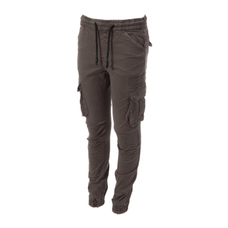 Pantalon Cargo Gris Foncé Garçon Paname Brothers Carlos