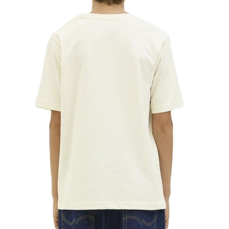 T-Shirt Blanc Garçon Jack & Jones Cotier