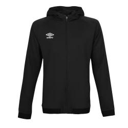 Veste de survêtement Ardoise/Noire Garçon zippé à capuche Umbro 943850