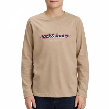 T-Shirt Beige Garçon Jack & Jones Nohos
