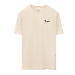 T-Shirt Beige Garçon Teddy Smith Company