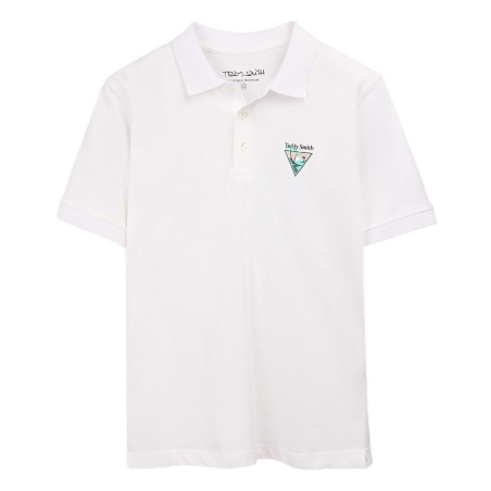 Polo Blanc Garçon Teddy Smith Lary