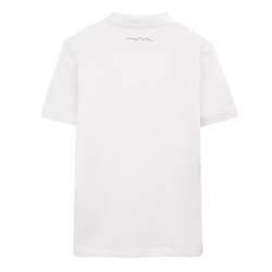 Polo Blanc Garçon Teddy Smith Lary