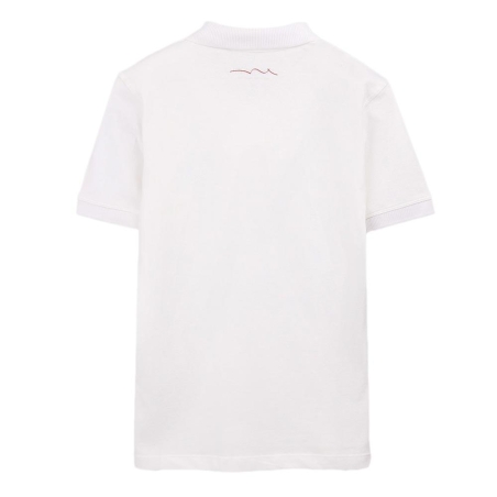 Polo Blanc Garçon Teddy Smith Lary