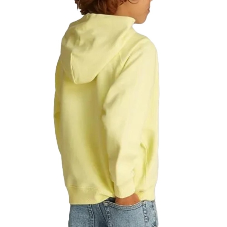 Sweat Jaune Garçon Calvin Klein Jeans Ottoman Mono