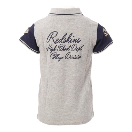 Polo Gris Garçon Redskins PO3044
