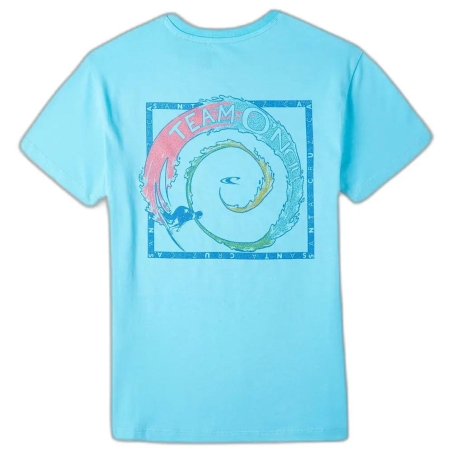 T-shirt Turquoise Garçon O'Neill Team