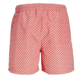 Short de Bain Rouge/Blanc Garçon Jack & Jones Fiji