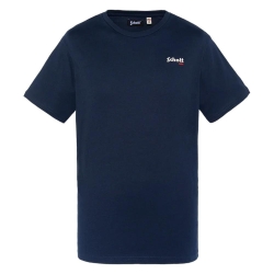 T-Shirt Marine Garçon Schott RODE