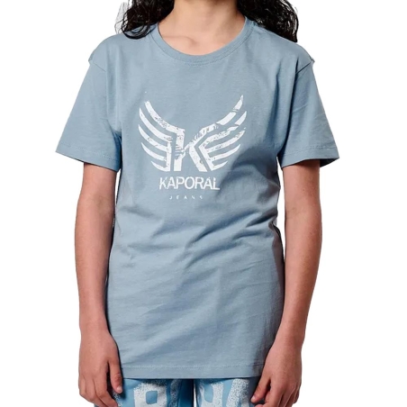 T-Shirt Bleu Garçon Kaporal Ollie
