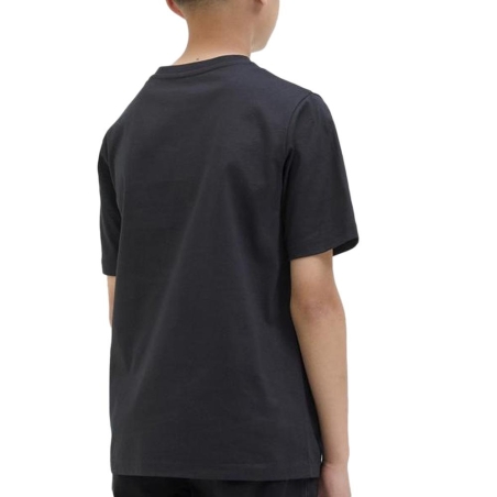 T-Shirt Noir Garçon Jack & Jones Cotier