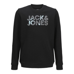 Sweat Noir Garçon Jack & Jones Splash544
