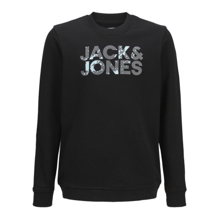 Sweat Noir Garçon Jack & Jones Splash544