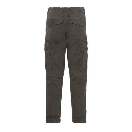 Pantalon Cargo Gris Garçon Schott Combat