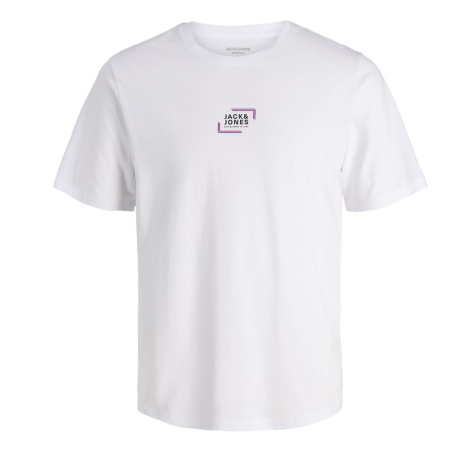 T-Shirt Blanc Garçon Jack & Jones Corp