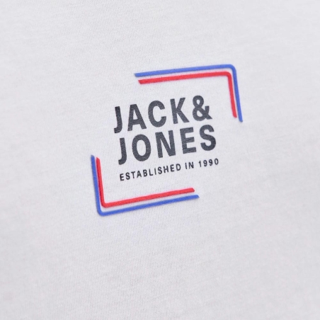 T-Shirt Blanc Garçon Jack & Jones Corp