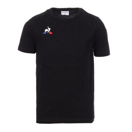 T-Shirt Noir Garçon Le Coq Sportif Presentation