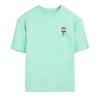 T-Shirt Vert Menthe Garçon Teddy Smith Bis