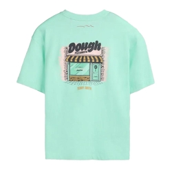 T-Shirt Vert Menthe Garçon Teddy Smith Bis