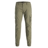 Pantalon Cargo Kaki fluide Garçon Jack & Jones Paul 111