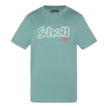 T-Shirt Vert/Bleu Garçon Schott VINTAGE