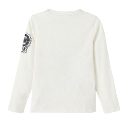 T-Shirt Blanc Garçon Name it Nobbe