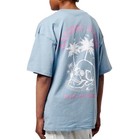 T-Shirt Bleu Garçon Kaporal Omis