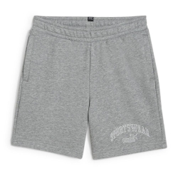 Short Gris Garçon Puma Ess+