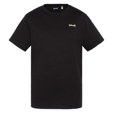 T-Shirt Noir Garçon Schott RODE