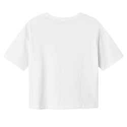 T-Shirt Blanc Fille Name it Fjixa