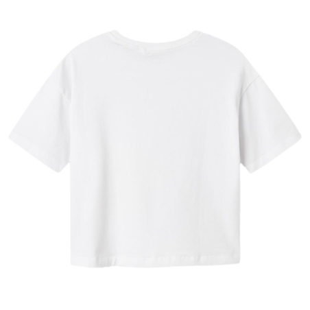 T-Shirt Blanc Fille Name it Fjixa