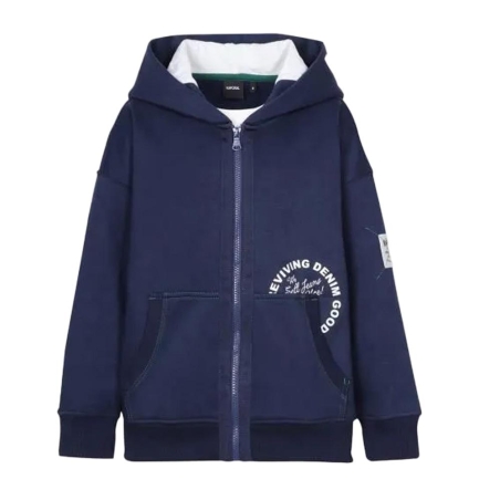 Sweat Zippé Marine Garçon Kaporal MERRYH
