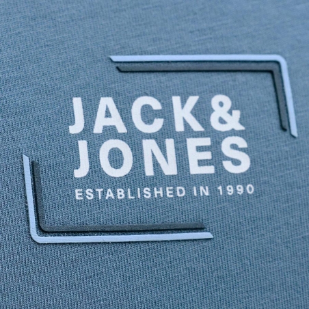T-Shirt Bleu Foncé Garçon Jack & Jones Corp