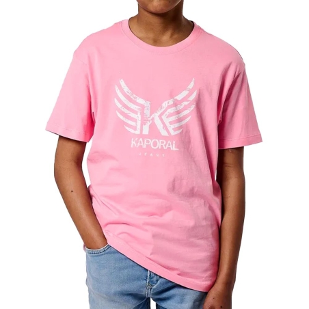 T-Shirt Rose Garçon Kaporal Ollie