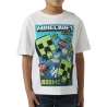 T-shirt Blanc Garçon Name it Minecraft