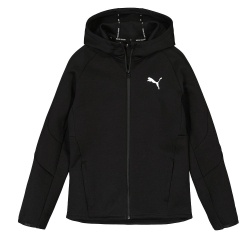 Sweat Zippe Noir Garçon Puma 672882-01
